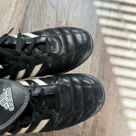 Adidas  Black White sneakers size 7.5 - Picture 8 of 11